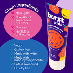 Burst tubo 4oz junto a objeto para comparar tamaño práctico