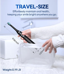 Bymore empaque del kit de viaje, incluye cabezales y funda práctica