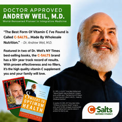 C-Salts etiqueta con ingredientes, transparencia y calidad certificada
