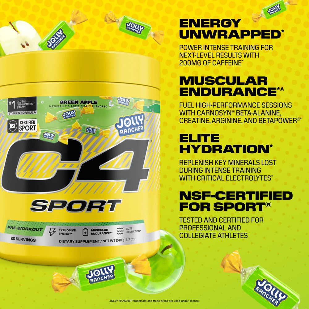 C4 polvo en cuchara textura fina beneficios de mezcla rápida