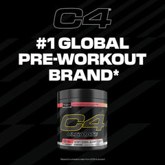 C4 en un gimnasio, pre-entreno mejorando rendimiento