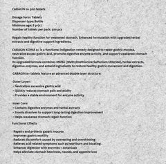 Cabaginn α+ extracto de perilla, soporte para la función estomacal