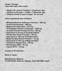Cabaginn α+ lipasa AP12, ayuda a la digestión de grasas