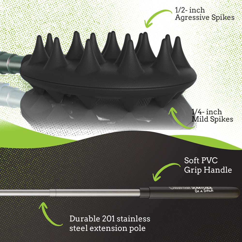 Cactus Scratcher primer plano dientes suaves para piel delicada y confort