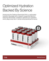 Cadence primer plano de burbujas y textura para sensación refrescante