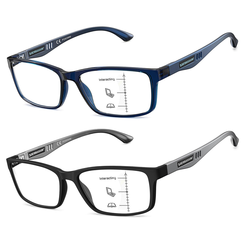 CARA OPTICAL frente montura negra mostrando ajuste profesional y ligereza