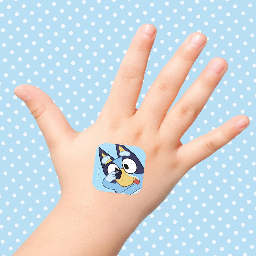 CARE BAND Bluey envoltorios individuales manteniendo curitas limpias y seguras