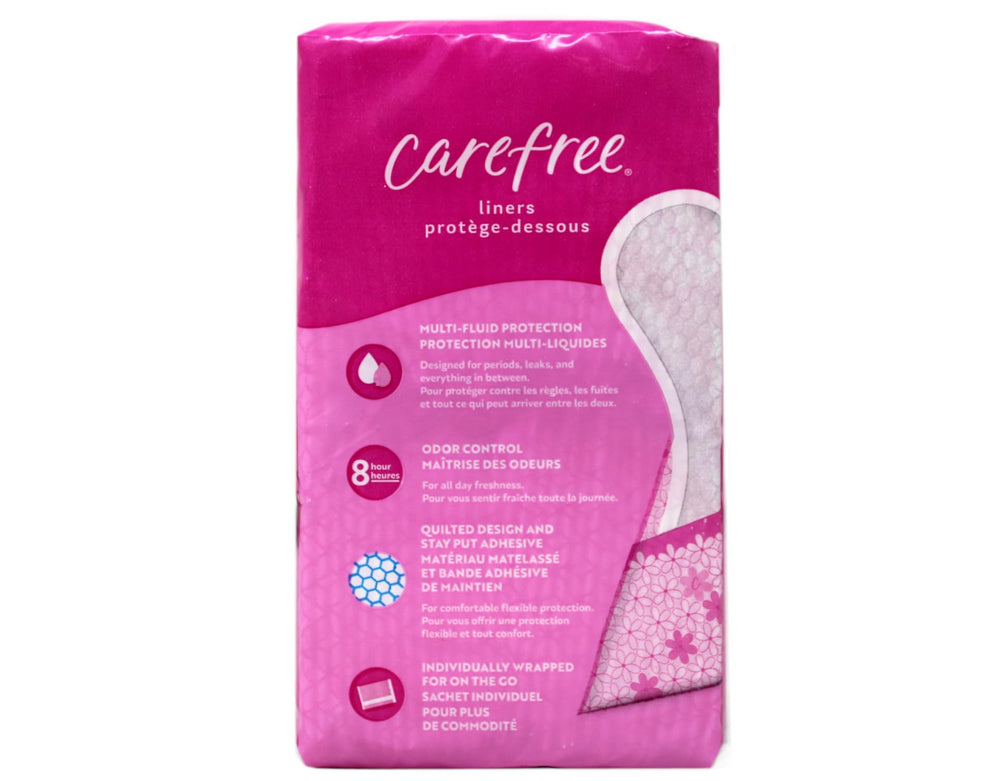 Carefree protector sacado del bolso para uso diario, portátil y discreto