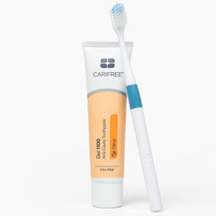CariFree detalle de formulación mostrando fluoruro y su soporte al esmalte
