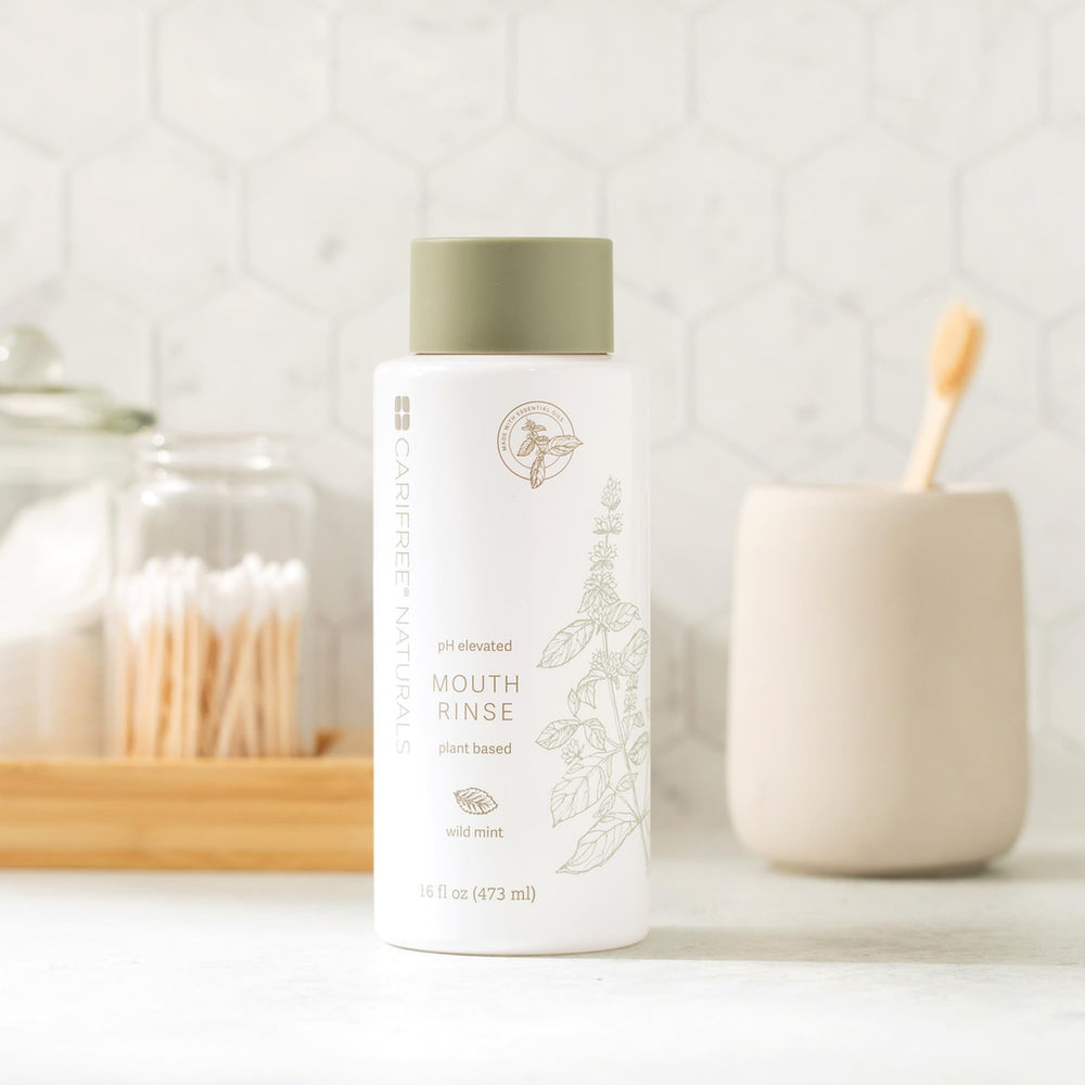 CariFree extracto de magnolia en primer plano, respaldo natural del producto