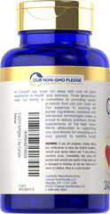 Cápsula en primer plano de Carlyle CoQ10 resaltando su forma blanda para deglución cómoda