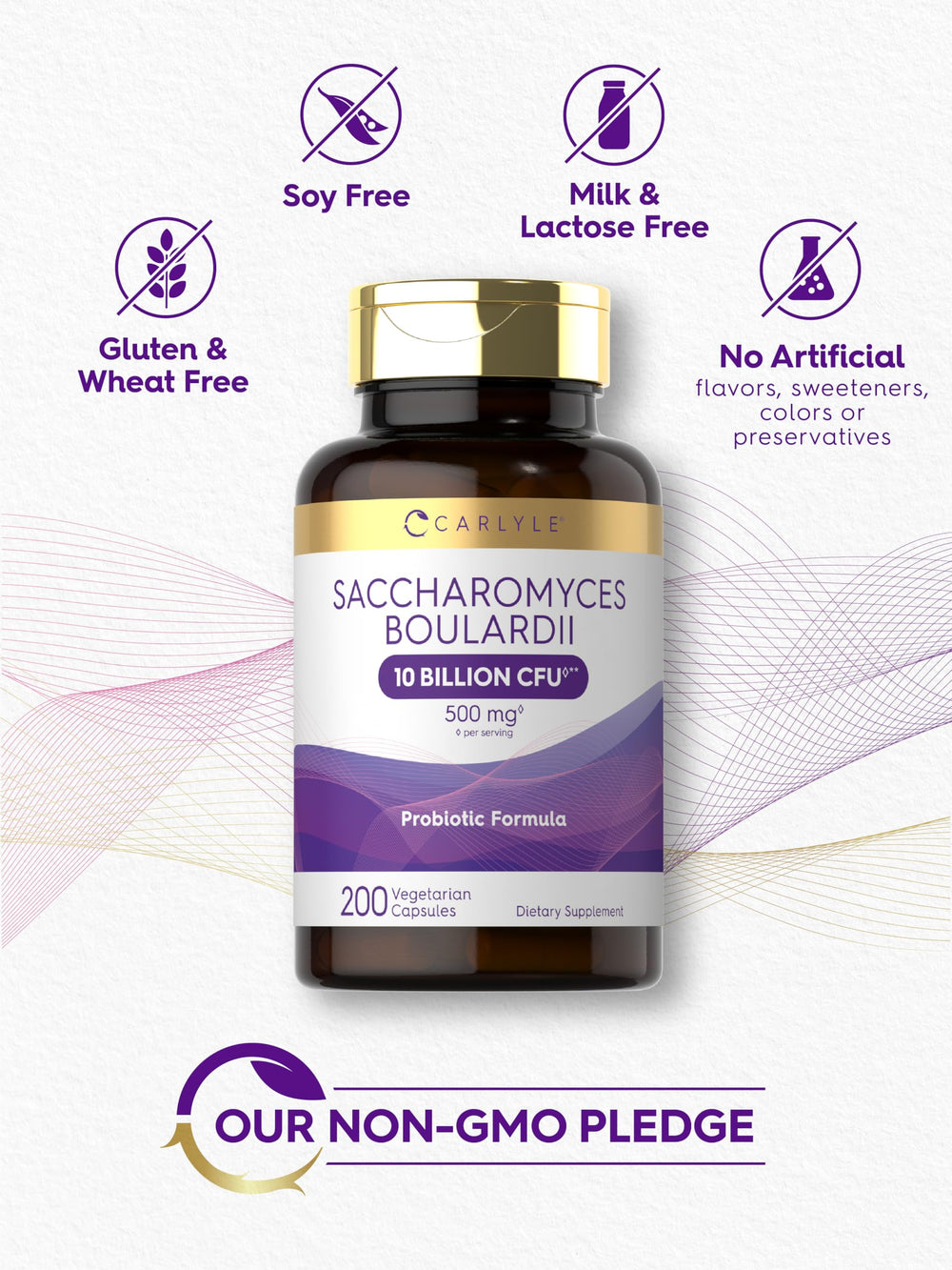 Carlyle etiqueta nutricional en primer plano, información transparente