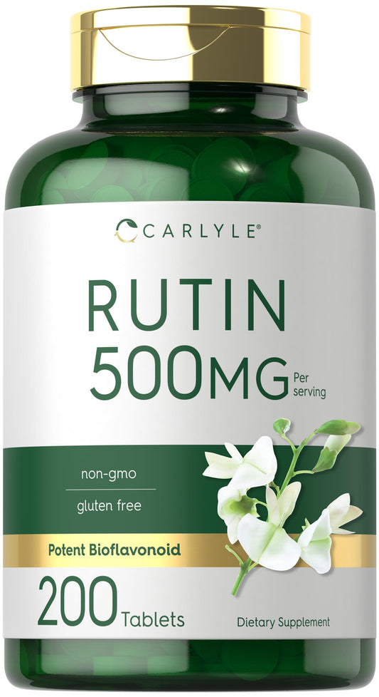 Carlyle Rutin 500mg, tabletas vegetarianas para apoyar la rutina diaria