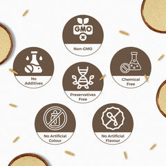 CARMEL ORGANICS polvo mezclado en batido nutritivo y práctico
