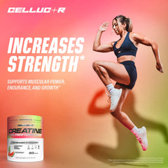 Cellucor creatina disolviéndose en vaso, mezcla rápida beneficiosa