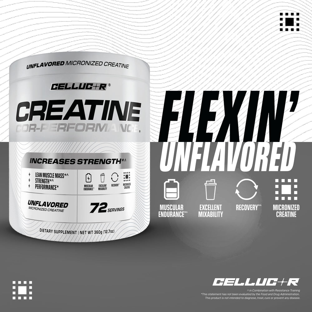 Cellucor tapa y medida ilustrando tamaño y conveniencia diaria