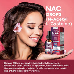 Dosis en mano con CFILIHTC Liposomal NAC demostrando control de cantidad
