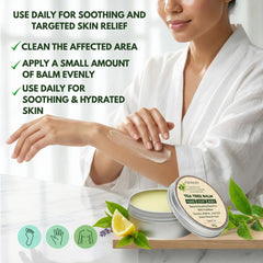 Chamuel ingredientes naturales como jojoba y aceite de árbol de té aportando nutrición