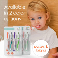 Cherish Baby Care embalaje abierto con los cuatro colores pastel para elegir rutina