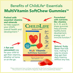 CHILDLIFE ESSENTIALS comparación de tamaño para dosificación clara
