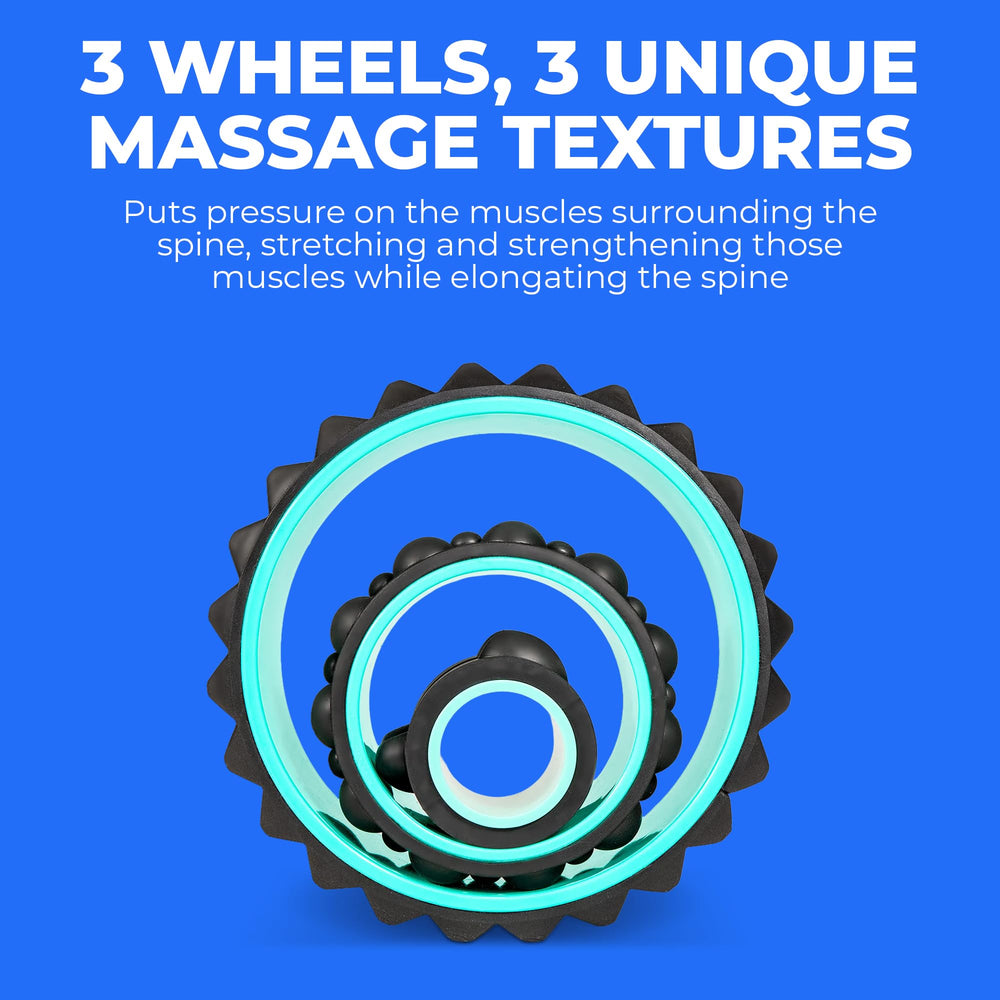 Chirp Wheel XR comparación de tamaños que facilita elegir intensidad y zona de trabajo