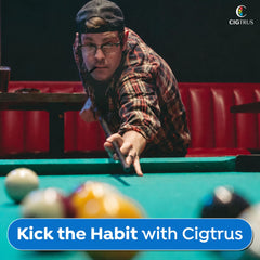 Cigtrus etiqueta spearmint que aporta frescura y experiencia agradable