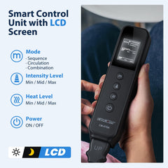 CINCOM controlador en primer plano con botones simples y temporizador
