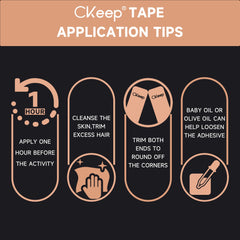 CKeep rollo junto a mano para comparar tamaño y personalizar cortes