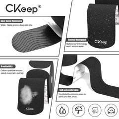 CKeep etiqueta y tejido de algodón que aporta comodidad durante ejercicio