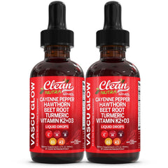 Clean Nutraceuticals frasco frontal mostrando la etiqueta y beneficios visibles