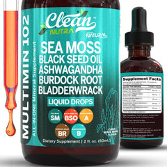 Clean Nutraceuticals frente del envase mostrando etiqueta clara y beneficios