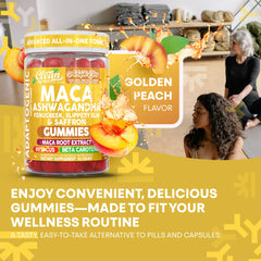 Clean Nutraceuticals gomitas junto a rutina de cuidado para integración diaria