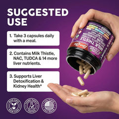 Clean Nutraceuticals frasco en mano para comparar tamaño y dosificación