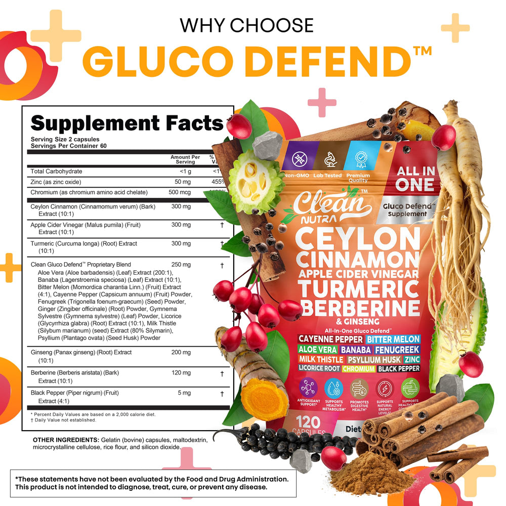 Clean Nutraceuticals etiqueta con lista de ingredientes para ver composición detallada