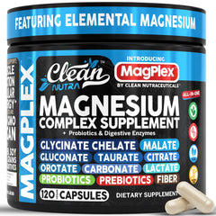 Clean Nutraceuticals envase frontal mostrando etiqueta y beneficios