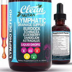 Clean Nutraceuticals frasco frontal mostrando etiqueta y beneficios