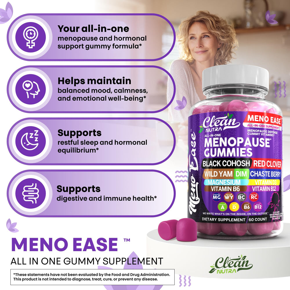 Clean Nutraceuticals ingredientes wild yam y black cohosh al natural para respaldo botánico
