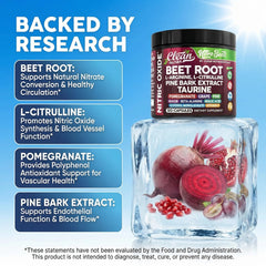 Clean Nutraceuticals polvo de remolacha textura pura y orgánica