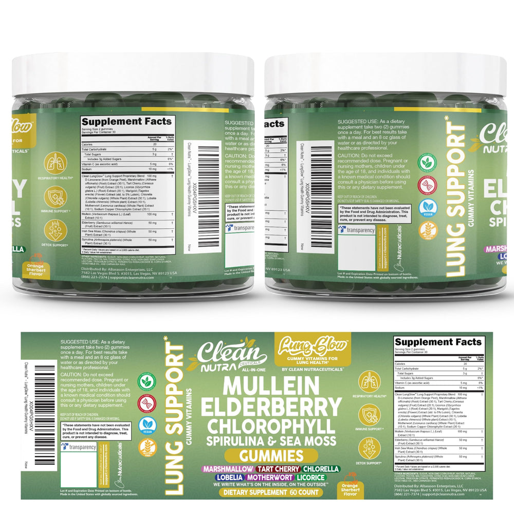 Clean Nutraceuticals presentación en caja regalo ideal para obsequio saludable