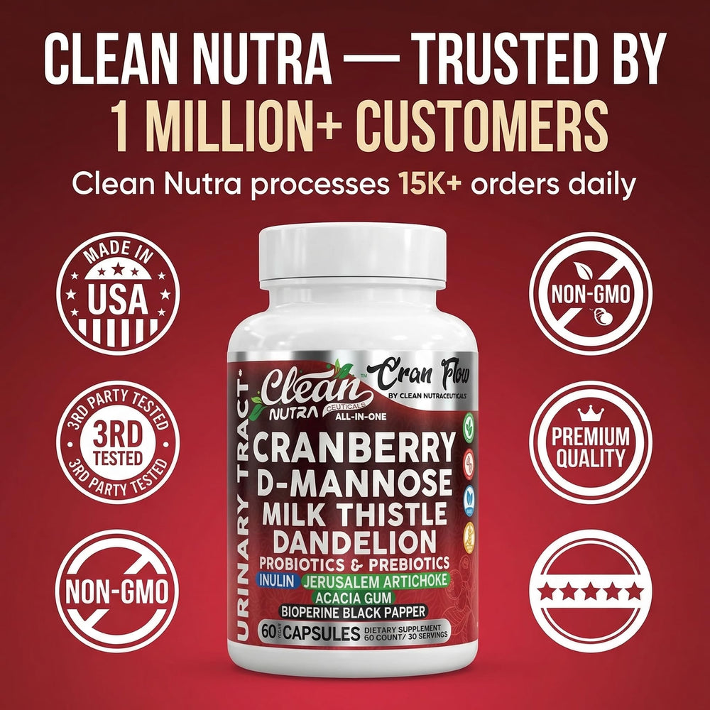 Clean Nutraceuticals representación de probióticos e inulina para salud digestiva