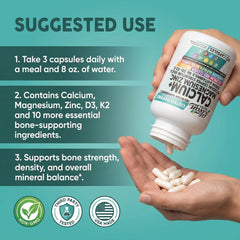 Clean Nutraceuticals tableta en mano para comparar tamaño y facilidad de ingestión