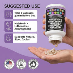 Clean Nutraceuticals producto junto a lámpara nocturna indicando uso