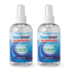 CleanSmart frontal del pack de 2 mostrando tamaño práctico