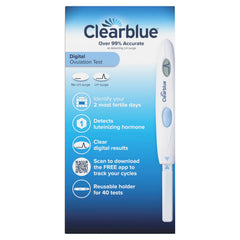 Clearblue tira de ovulación en envoltura individual para pruebas higiénicas