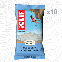CLIF Bar textura interior de la barra que destaca fibra y saciedad