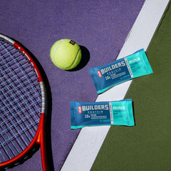 Clif Builders etiqueta nutricional enfocada en 10 g de proteína por unidad