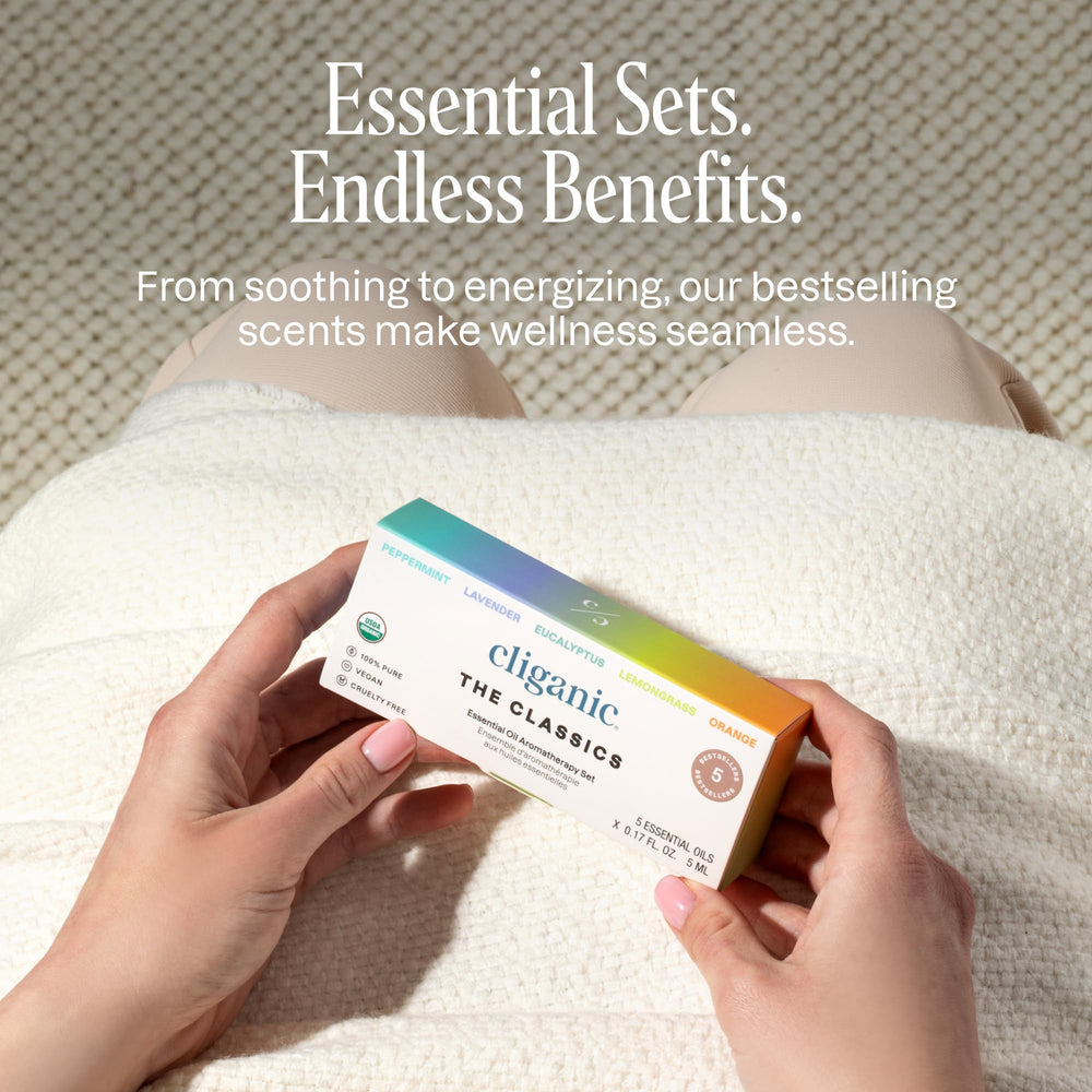 Cliganic Aceites esenciales Hierba limón: aroma cítrico para difusor y limpieza suave.