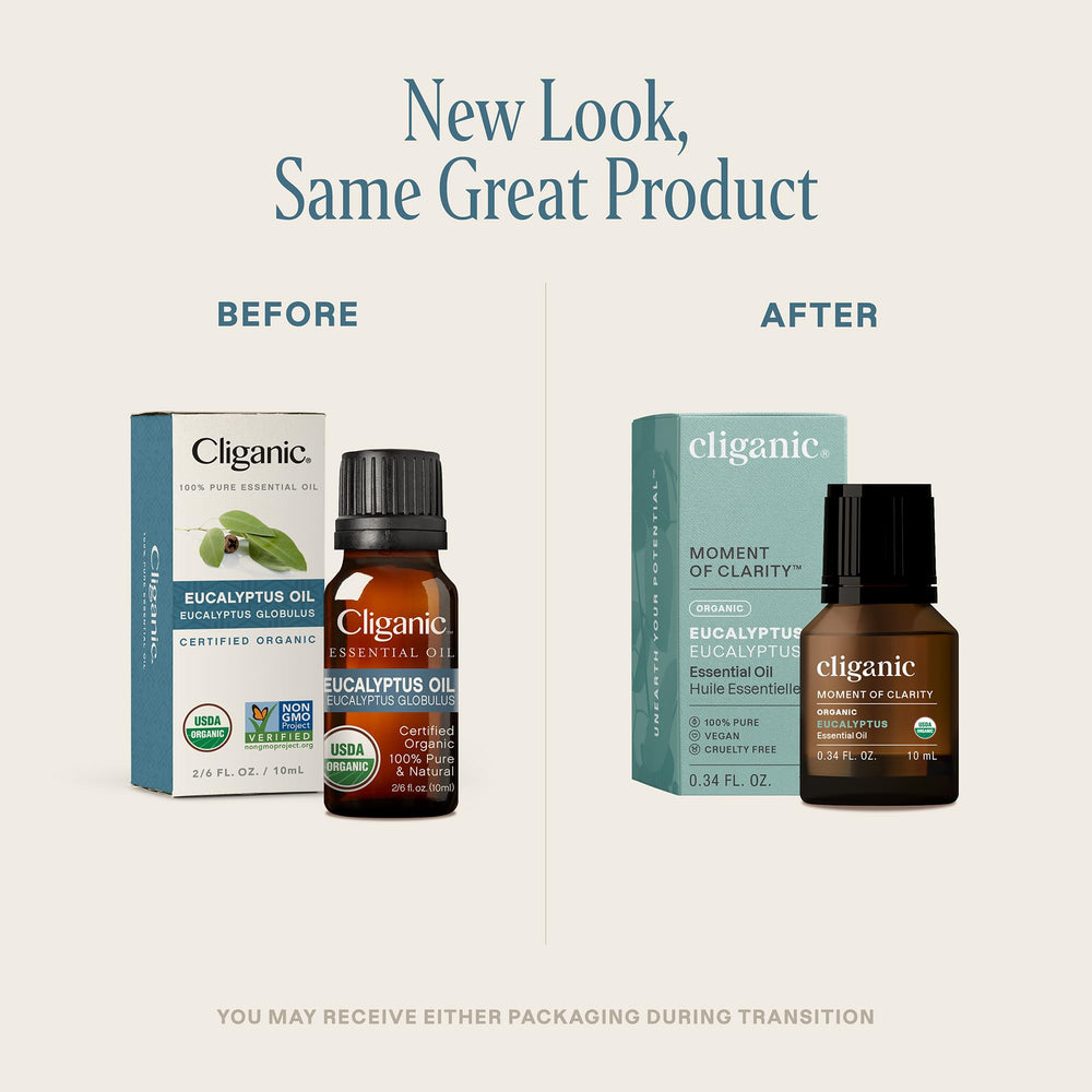 Cliganic Eucalipto Orgánico: aroma fresco para espacios pequeños
