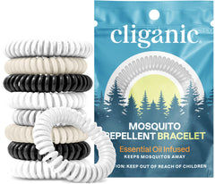 Cliganic frente del paquete de 40 pulseras, visión general y beneficio práctico