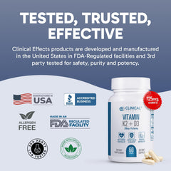 Clinical Effects producto en desayuno saludable que apoya absorción